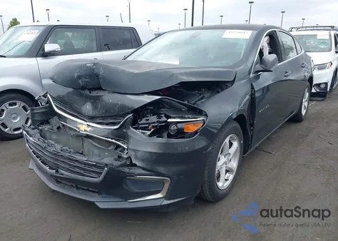 2017 Chevrolet Malibu Ls из США, поврежденный, VIN 1G1ZB5ST3HF293027
